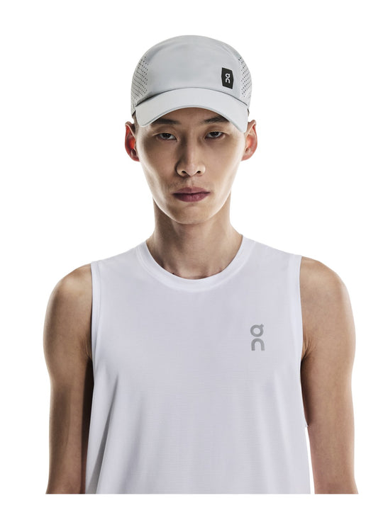 Czapka z daszkiem ON RUNNING Lightweight Cap szary
