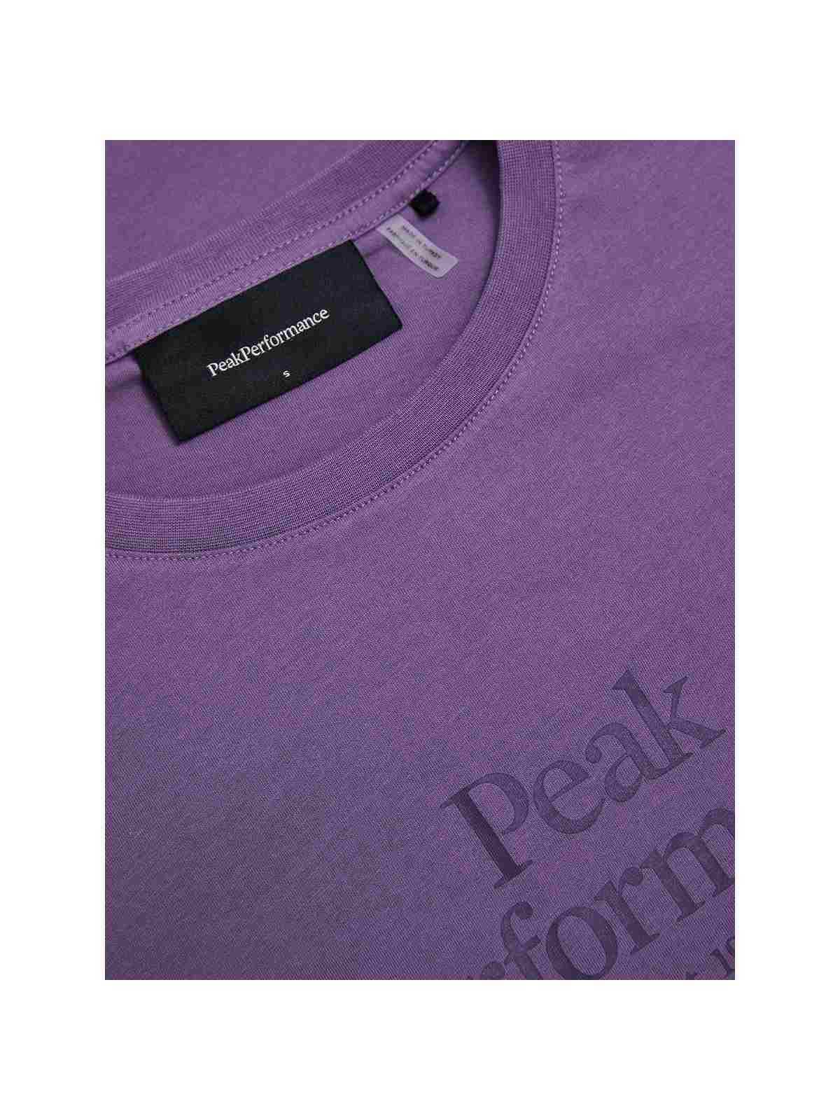 Koszulka damska PEAK PERFORMANCE Original Tee fioletowa