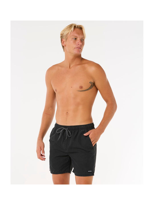 Szorty kąpielowe męskie RIP CURL Easy Living Volley czarne
