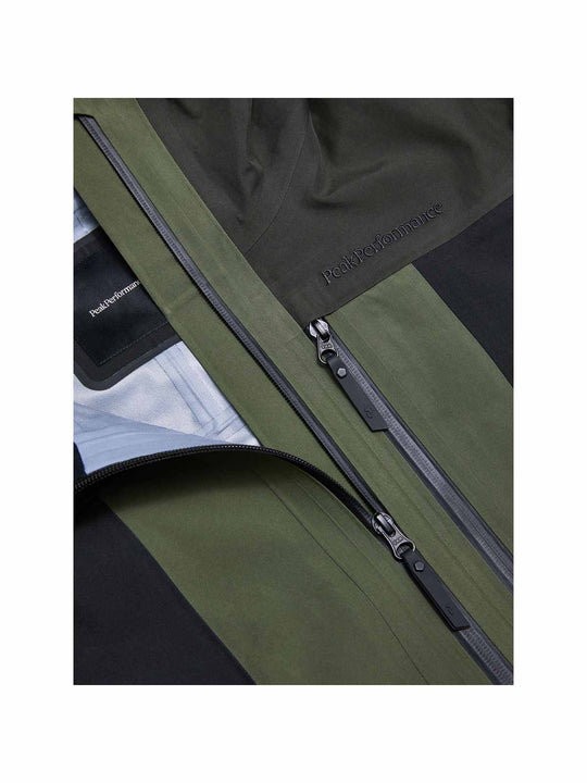 Kurtka narciarska Peak Performance M Gravity Gore zielony - Adventure Sports
