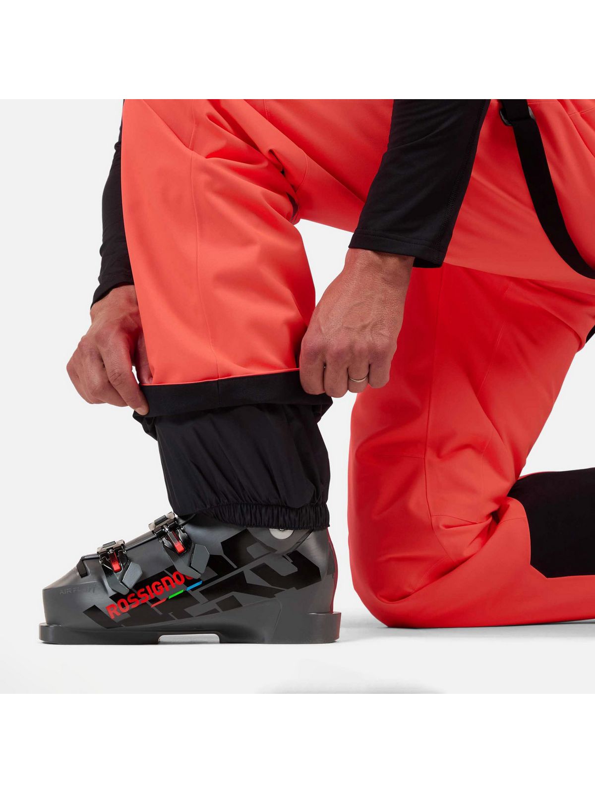 Spodnie narciarskie męskie ROSSIGNOL Hero Insulated Ski Pant czerwone