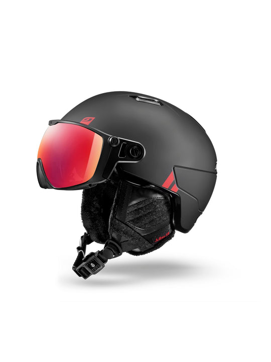 Kask narciarski JULBO Globe Evo czarny |Fotochrom Cat 1-3 light Amplifier
