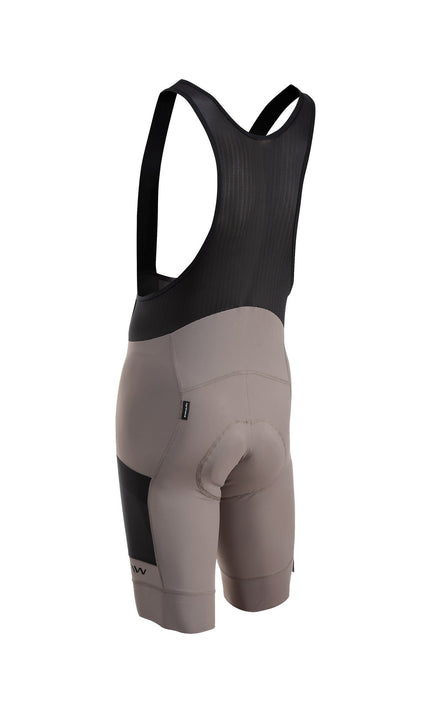 Spodenki rowerowe NORTHWAVE Fast Rock bibshort beżowy - Adventure Sports
