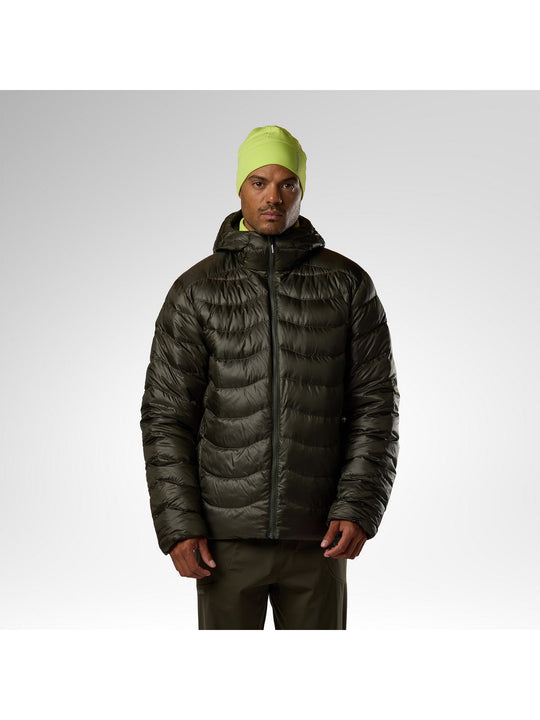 Kurtka puchowa męska ROSSIGNOL M Verok Down Hoodie Jacket zielona
