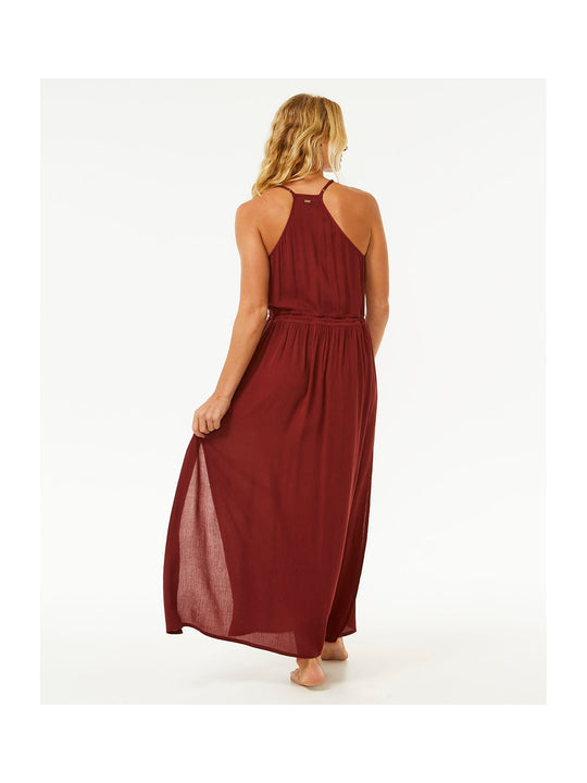 Sukienka RIP CURL Classic Surf Maxi Dress brązowy - Adventure Sports
