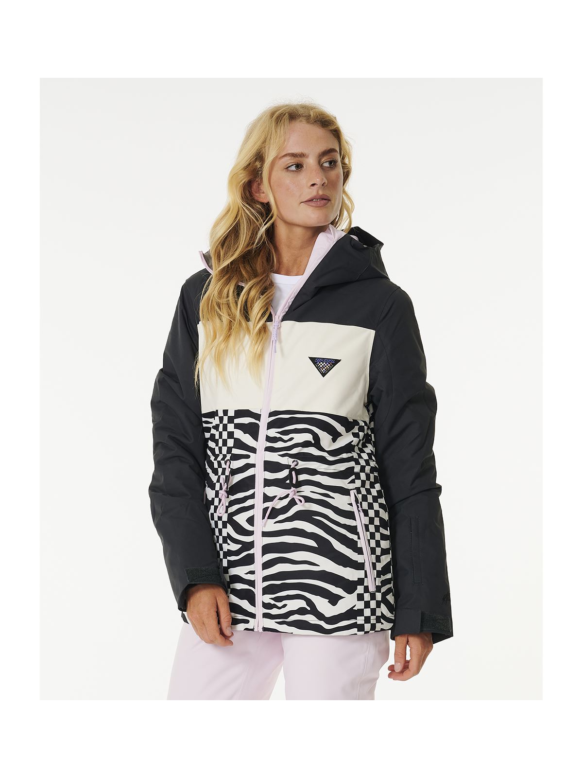 Kurtka narciarska RIP CURL Rider Betty Jacket 10K/10K czarny - Adventure Sports
