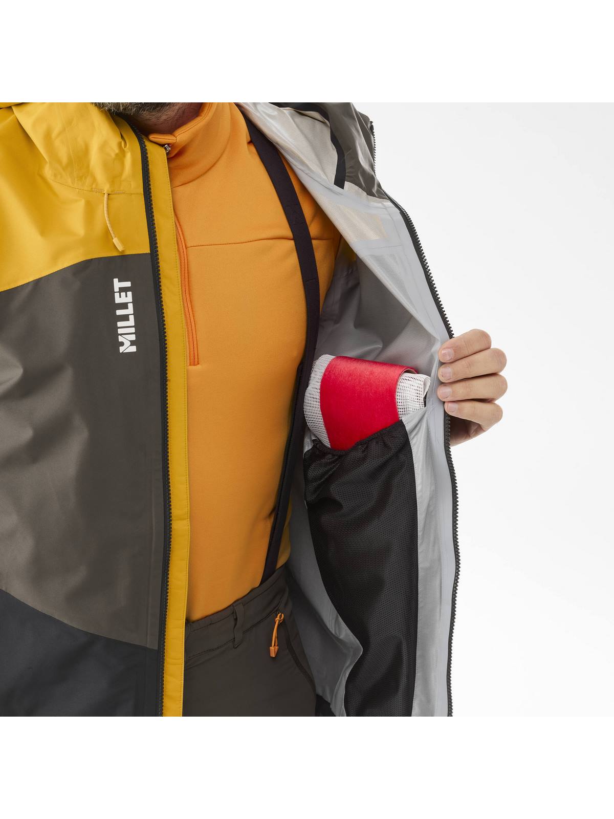 Kurtka narciarska męska MILLET M Rutor Light 2.5L Jkt czarny - Adventure Sports