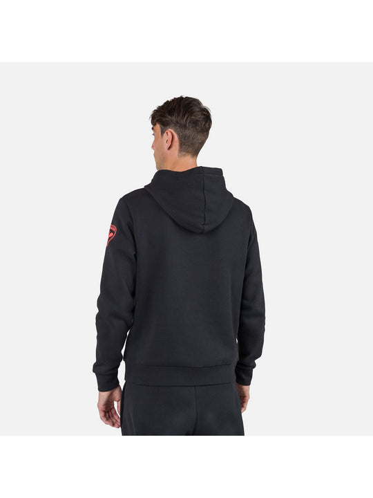 Bluza sportowa męska Rossignol New Hero Hoodie czarna - Adventure Sports
