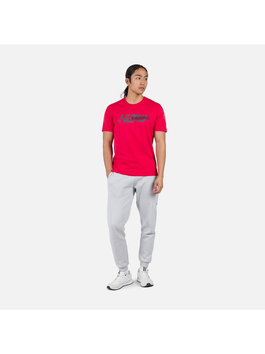 Koszulka Rossignol New Hero Graphic Tee czerwony - Adventure Sports
