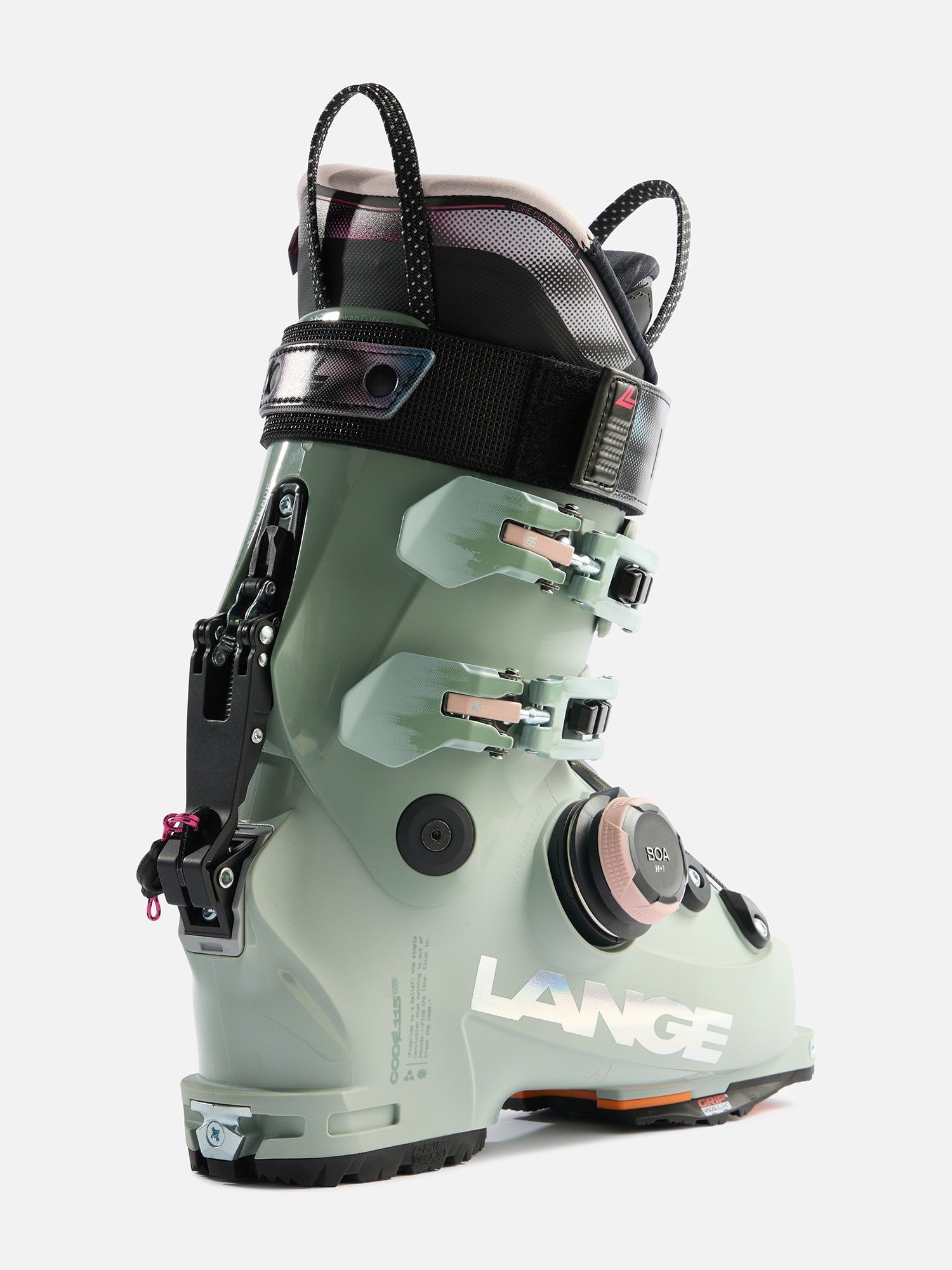 Buty narciarskie LANGE Code 115 W BOA MV GW green