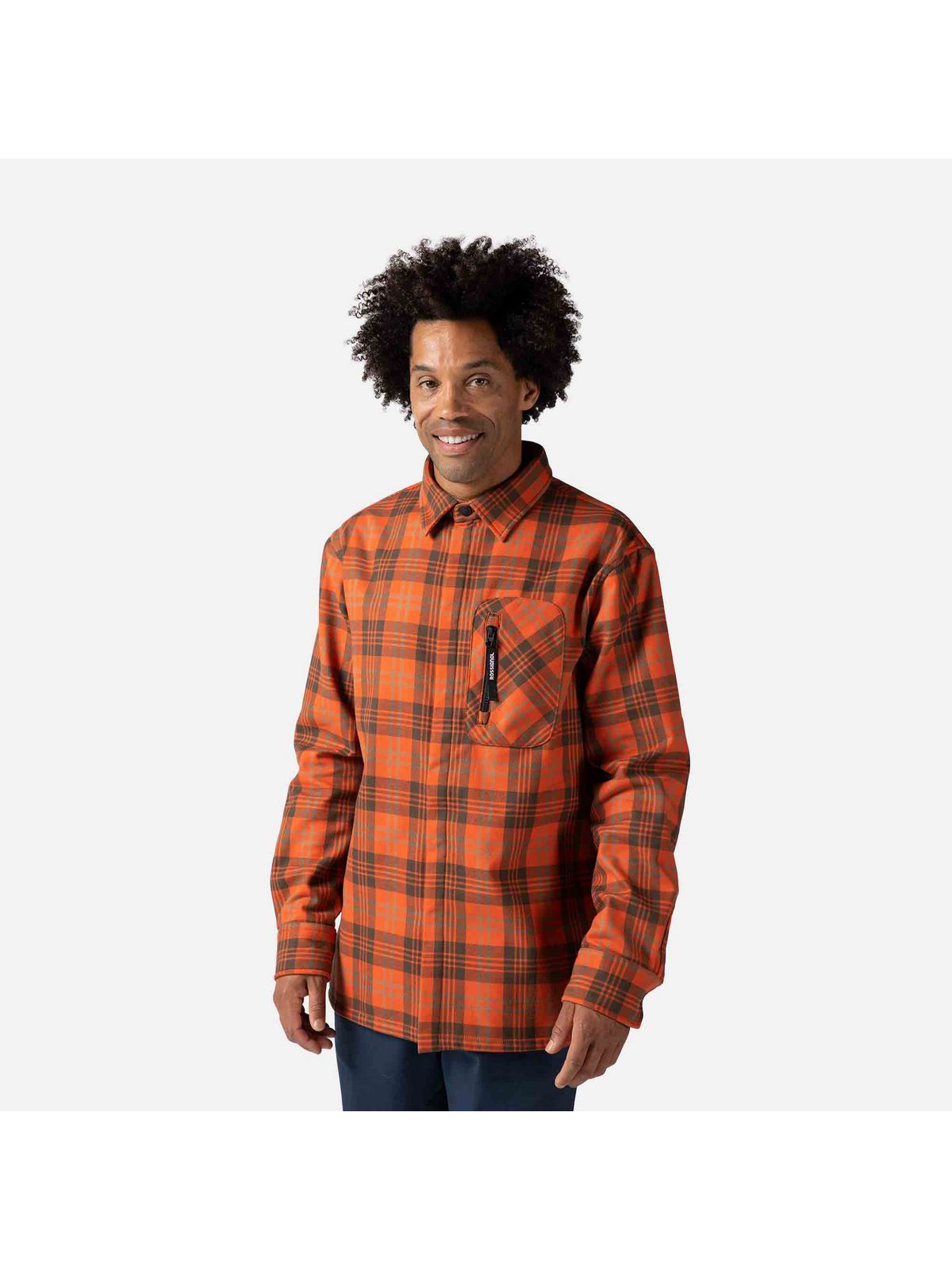 Koszula Rossignol Flannel Shirt pomarańczowy - Adventure Sports
