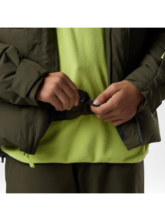 Kurtka narciarska juniorska ROSSIGNOL Boy Siz Quilted Jkt zielona
