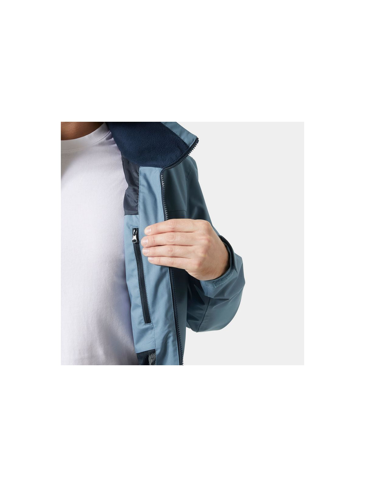 Kurtka męska żeglarska HELLY HANSEN Crew Hooded Jacket 2.0 granatowa