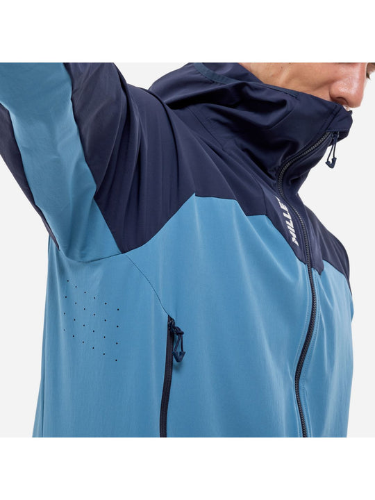 Kurtka męska MILLET Kamet Xcs Light Hoodie M niebieska
