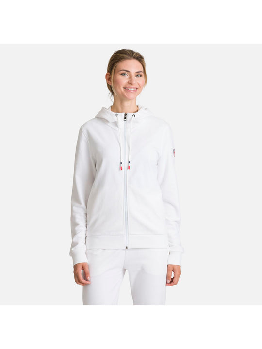 Bluza Rossignol W LOGO SWEAT FZ HOOD FT TU - 2XS - Adventure Sports
