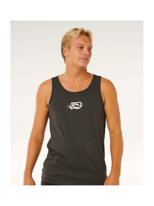 Koszulka męska RIP CURL Medina Inner Visions Tank czarna
