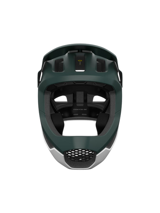 Kask rowerowy POC Otocon Race MIPS zielono biały
