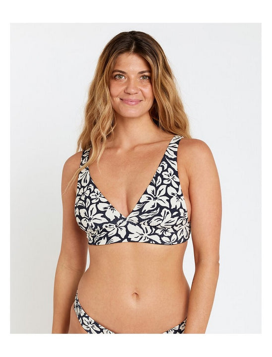 Stanik kąpielowy RIP CURL Las Flores Revo Halter granatowy
