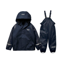 Kurtka puchowa dziecięca HELLY HANSEN K ISFJORD DOWN JACKET granatowa
