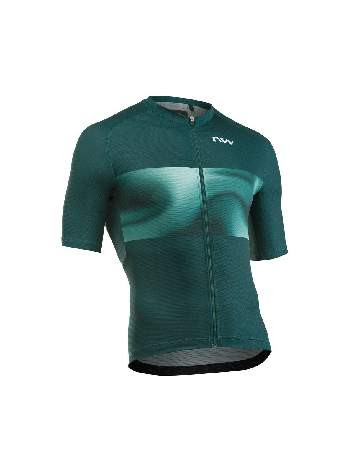Koszulka rowerowa NORTHWAVE Force Evo Jersey S/s szmaragdowy