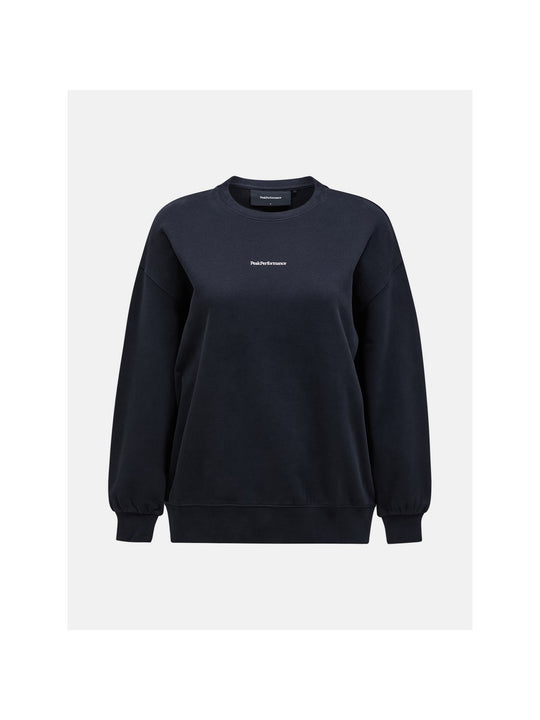 Bluza damska Peak Performance W Original Terry Crew czarna
