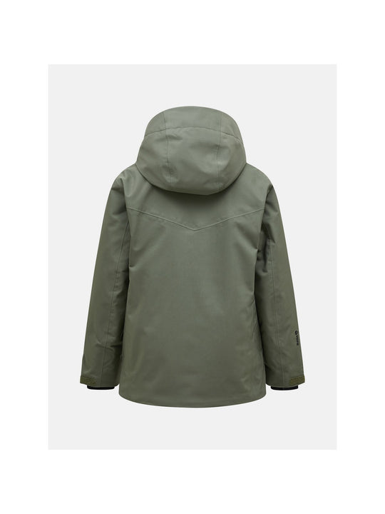 Kurtka narciarska Peak Performance Jr Maroon Jacket zielona - Adventure Sports
