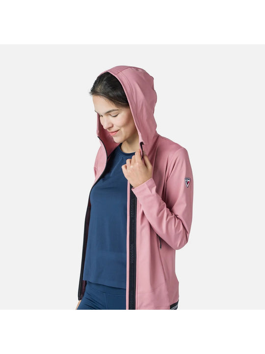 Bluza ROSSIGNOL W Hoodie Fleece - rozowy - Adventure Sports
