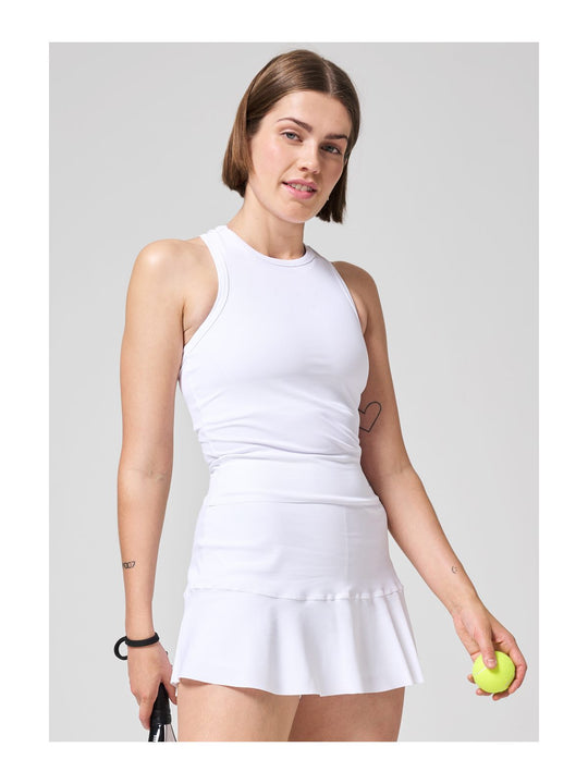Koszulka sportowa CASALL Defined Rib Racerback biały - Adventure Sports
