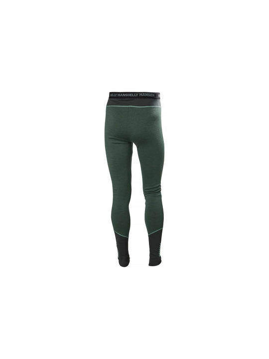 Legginsy męskie HELLY HANSEN Lifa Merino Midweight Pant kolor zielony
