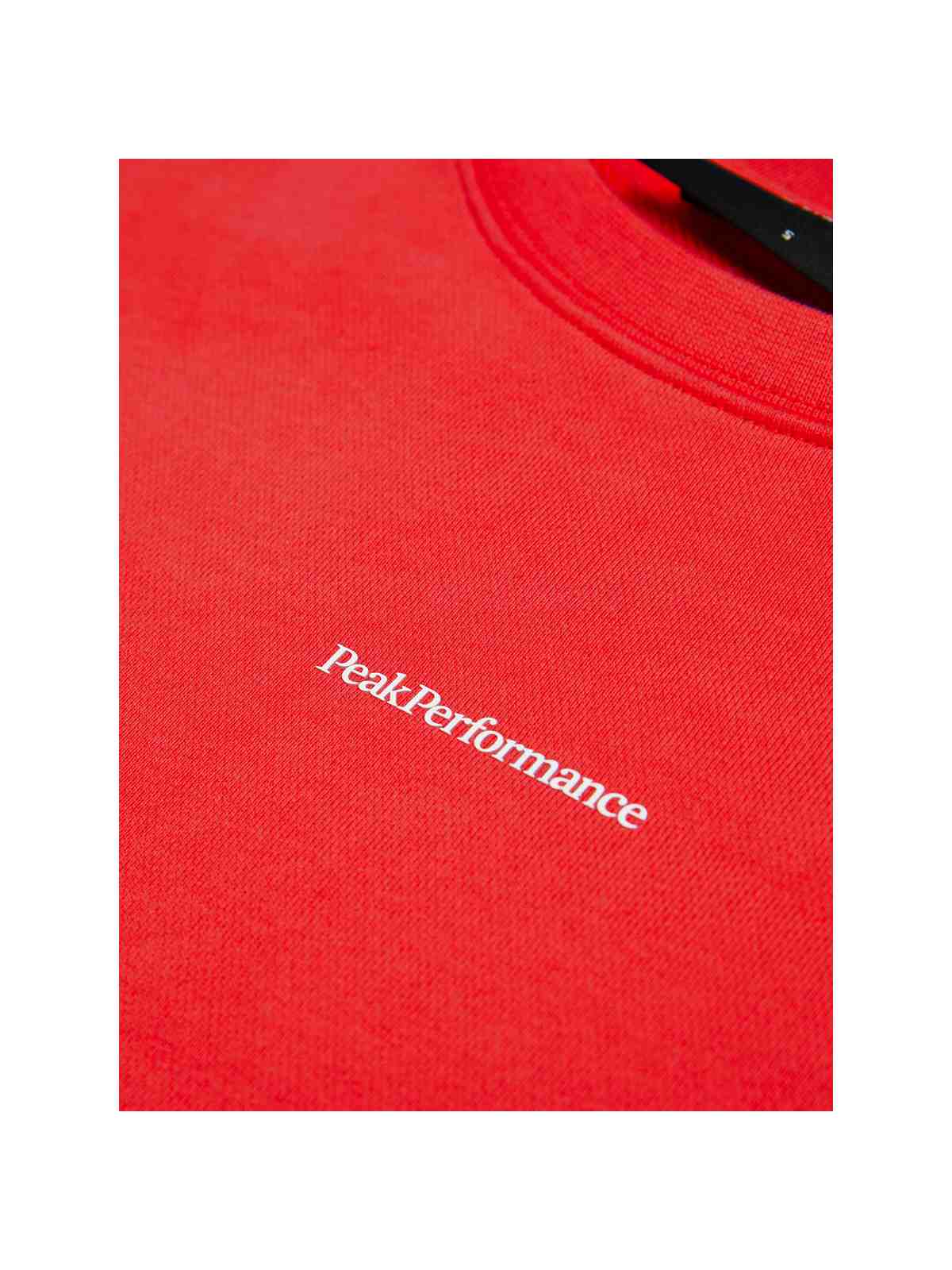 Bluza PEAK PERFORMANCE Original Terry Crew Women czerwony - Adventure Sports