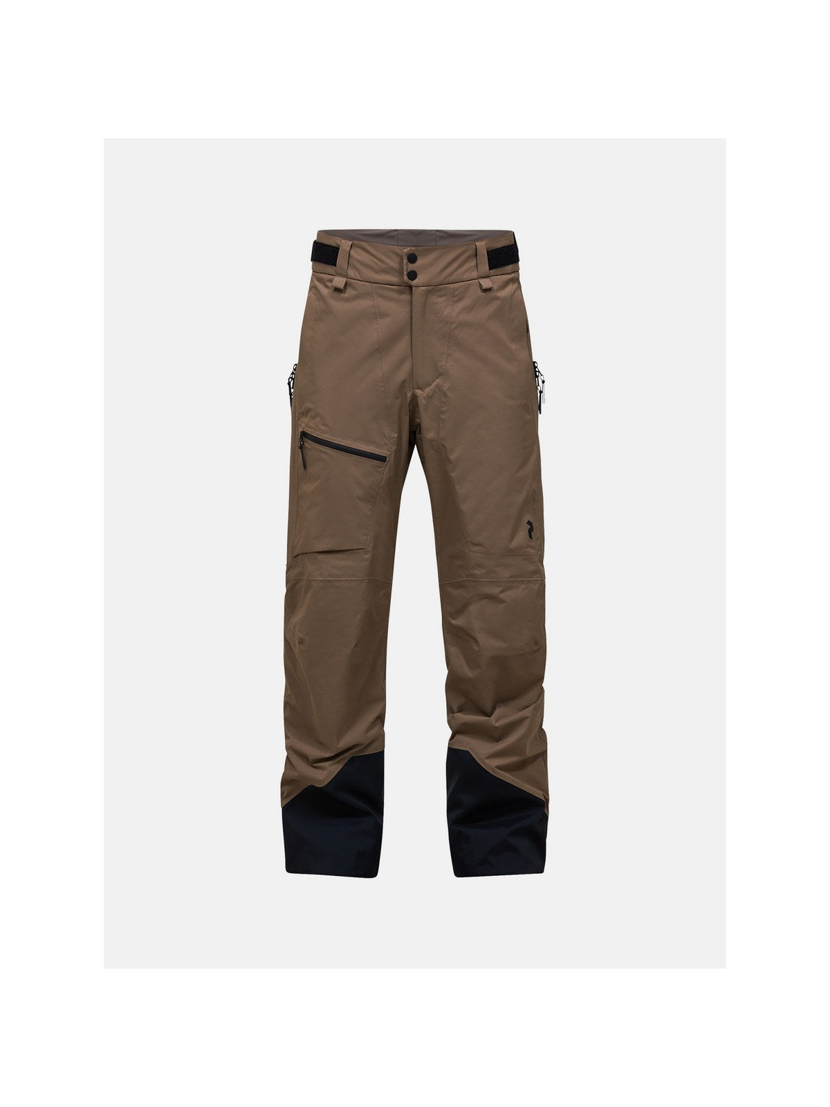 Spodnie narciarskie męskie PEAK PERFORMANCE Alpine GORE-TEX 2L Insulated Shell Pants brązowe