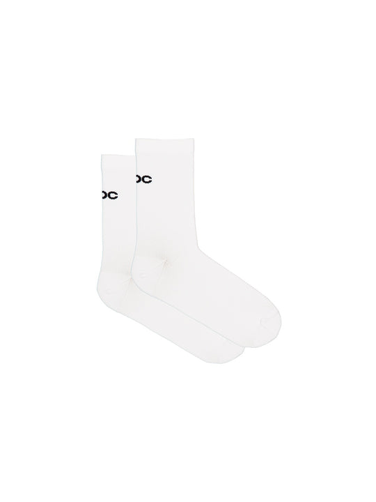 Skarpety rowerowe POC Cadence Road Socks biały
