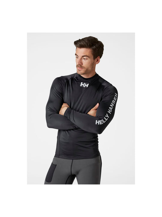 Lycra Helly Hansen Waterwear Rashguard - czarny - Adventure Sports
