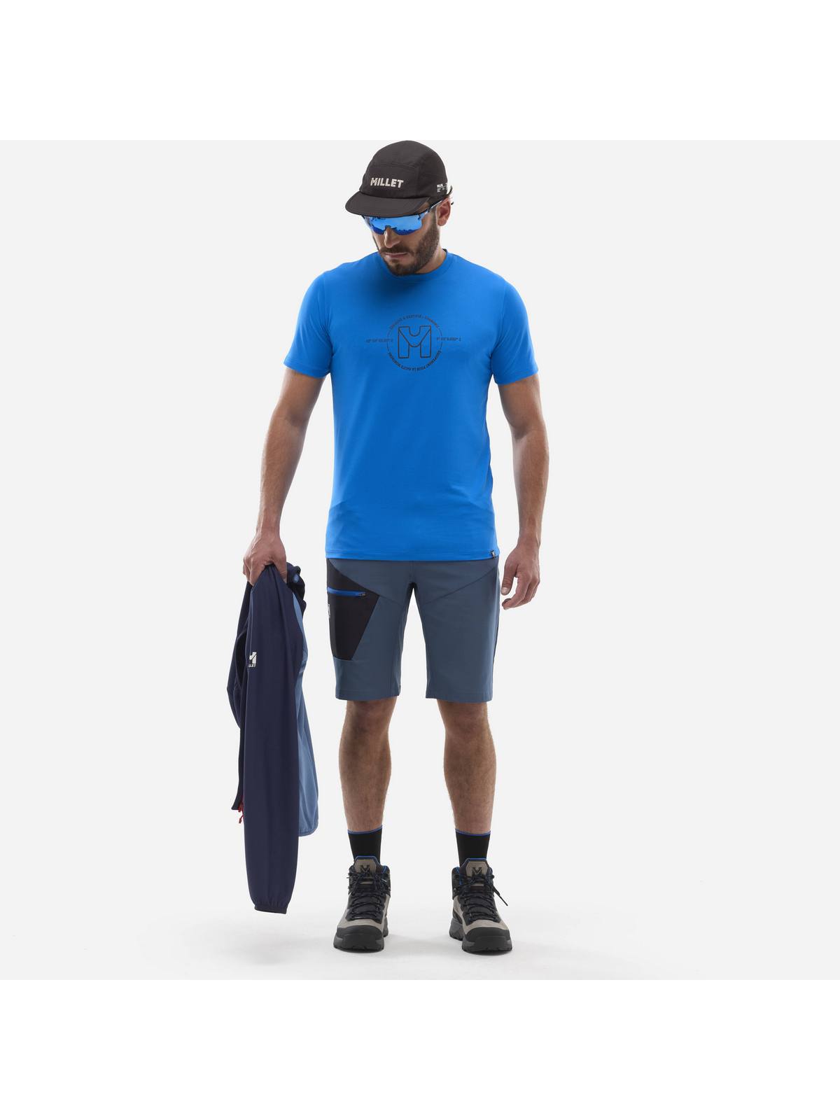 Koszulka MILLET UBIC LIGHT TS SS M niebieski - Adventure Sports