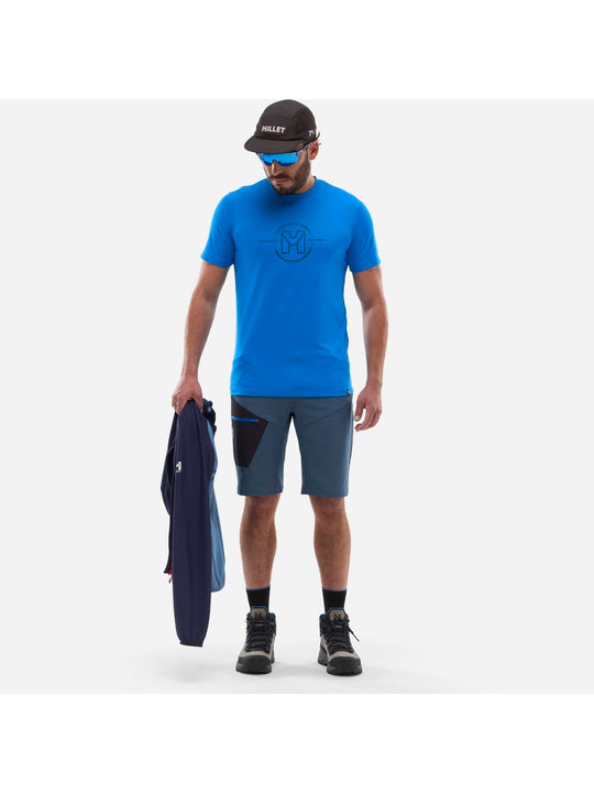 Koszulka MILLET UBIC LIGHT TS SS M niebieski - Adventure Sports

