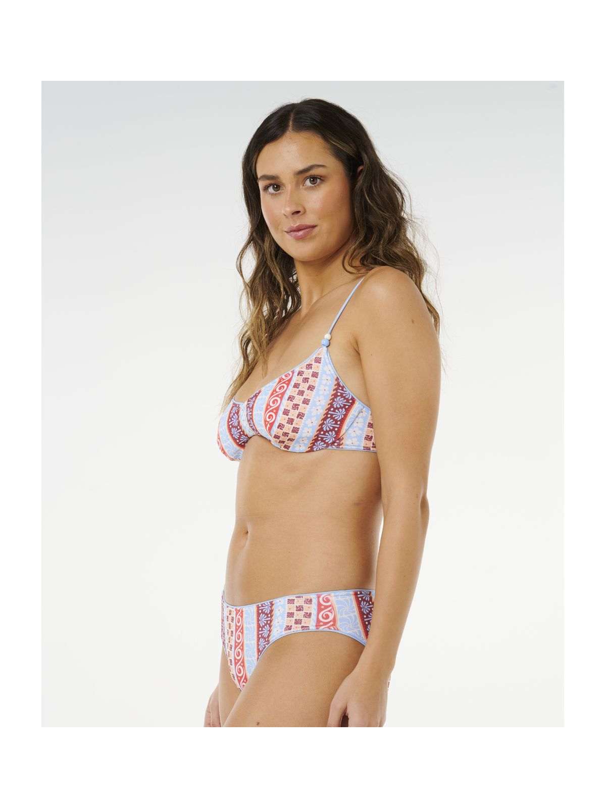 Dół od bikini damski RIP CURL Coastal Instinct Full Pant multikolor