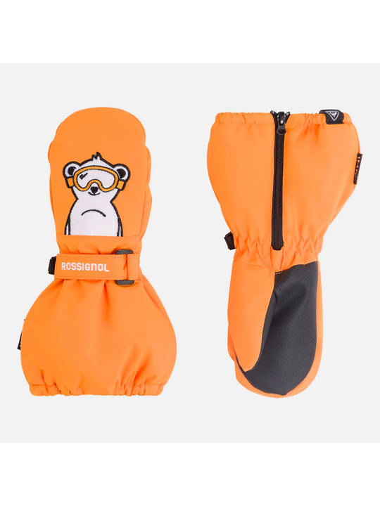Rękawice narciarskie dziecięce Rossignol Baby Impr M pomarańczowy - Adventure Sports
