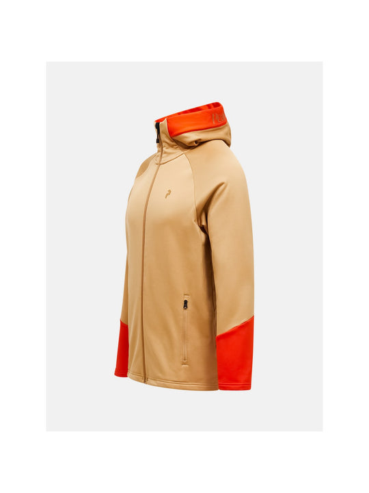 Bluza PEAK PERFORMANCE M Rider Essentials Zip Hood brązowy
