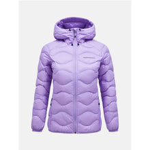 Kurtka Peak Performance W Helium Down Hood Jacket fioletowy - Adventure Sports
