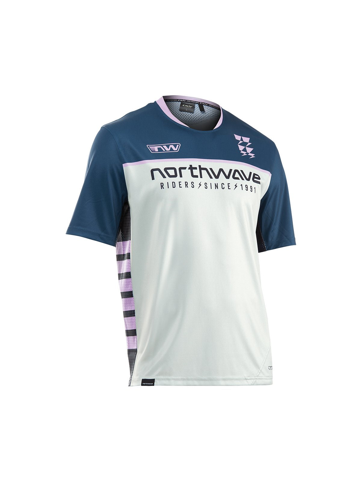 Koszulka rowerowa NORTHWAVE Edge 2 Jersey niebieski - Adventure Sports