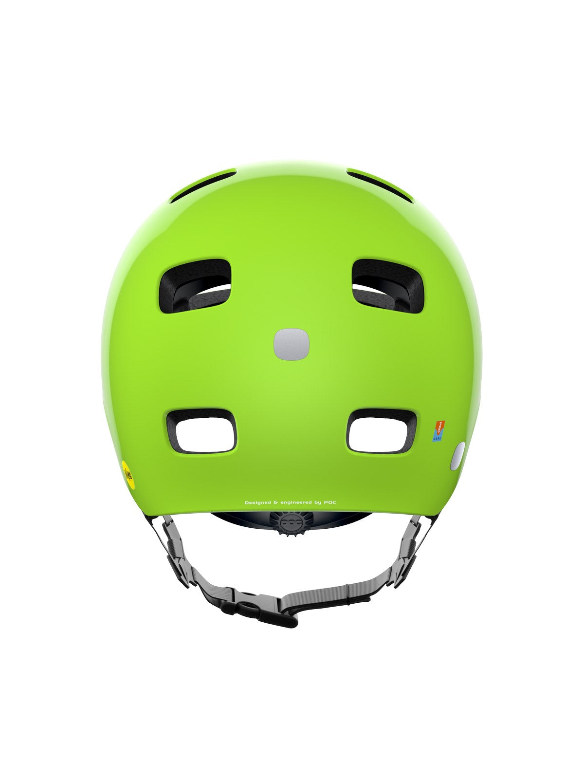 Kask rowerowy POCito Crane MIPS fluo zielony - Adventure Sports