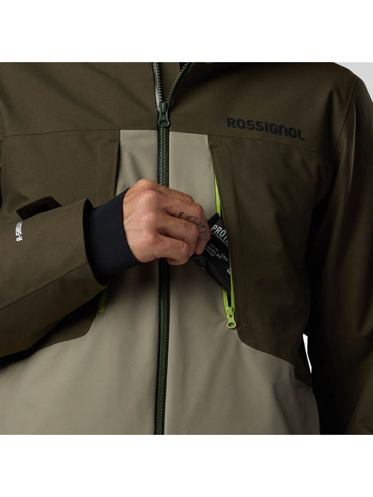 Kurtka narciarska męska ROSSIGNOL M Velika Insulated Ski Jacket zielona
