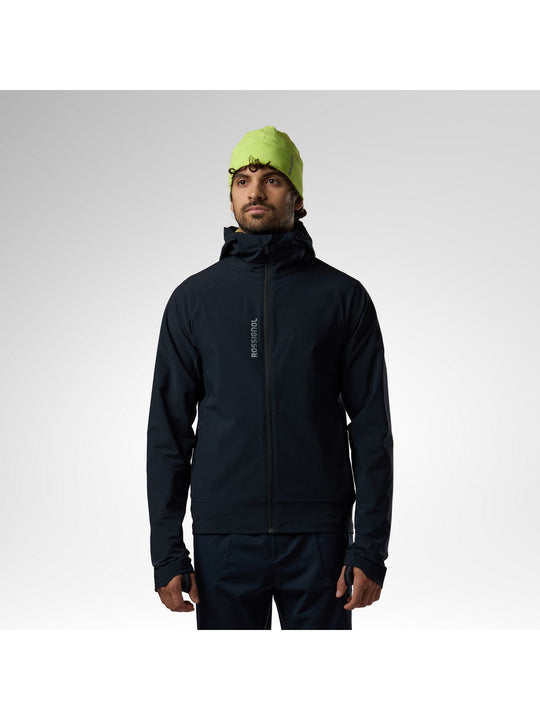 Kurtka męska ROSSIGNOL M Venon Wind Hoodie Jacket czarna
