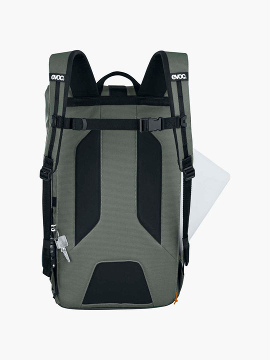 Plecak EVOC Duffle Backpack 26 dark olive - black

