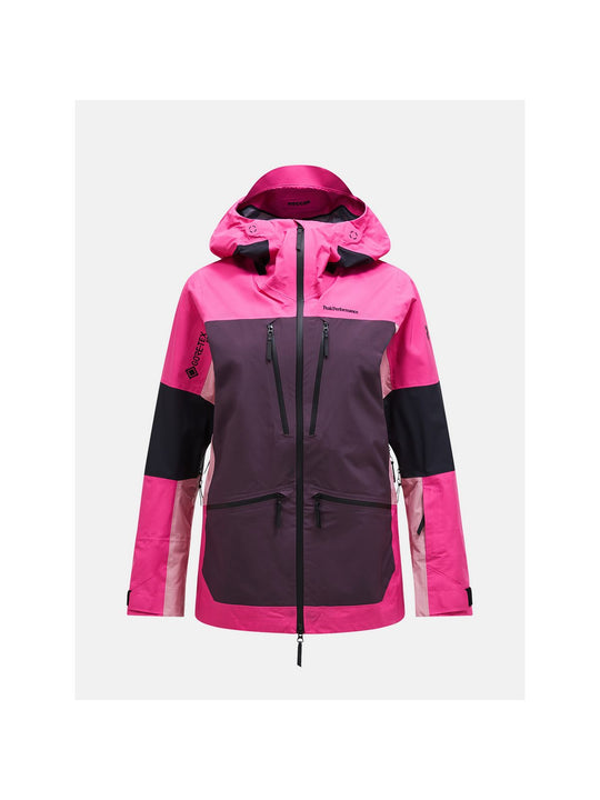 Kurtka na narty Peak Performance W Vertical Gore-Tex Pro J fioletowy - narciarska - Adventure Sports
