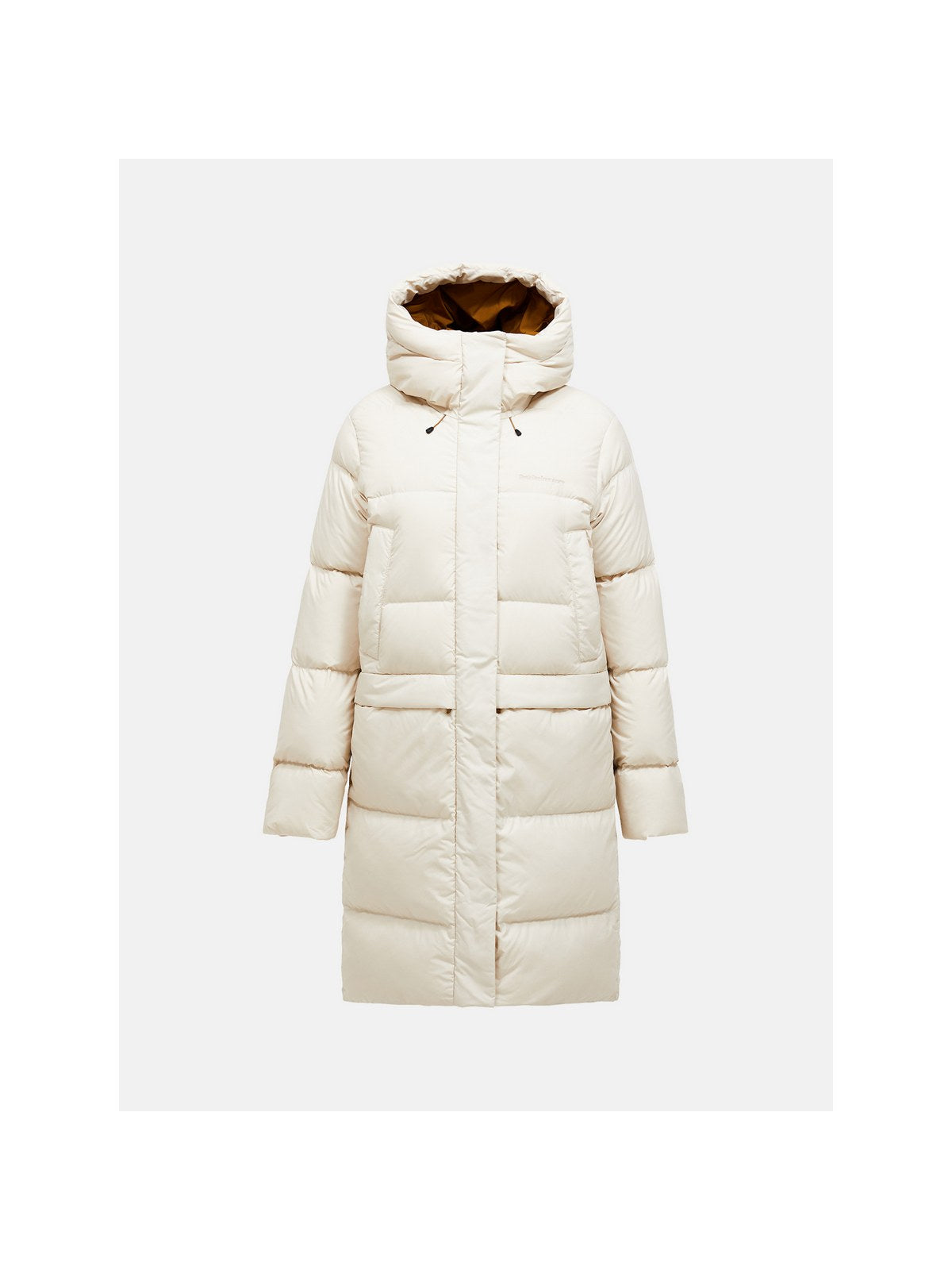 Kurtka PEAK PERFORMANCE W Quiver Down Parka piaskowy