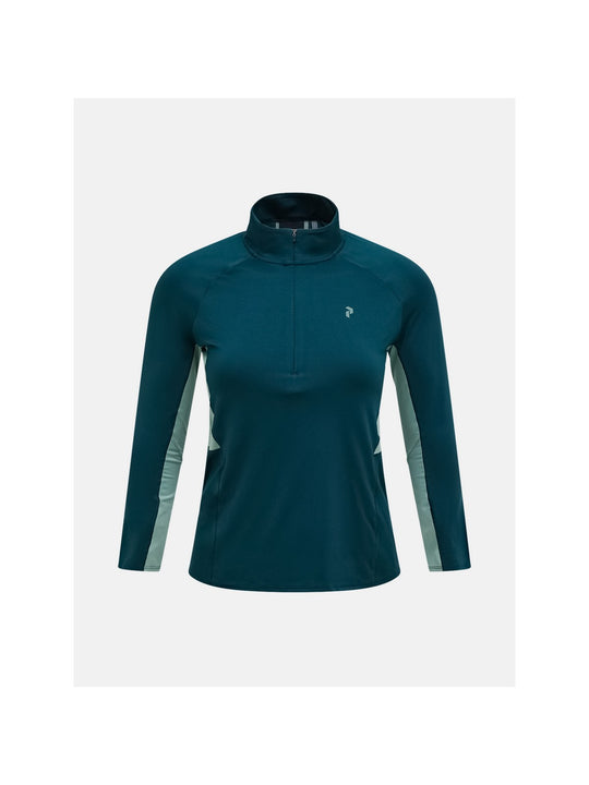 adventuresports koszulka-peak-performance-w-core-half-zip-baselayer-g80827020-45z front
