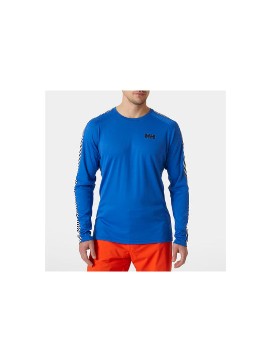 Koszulka Helly Hansen Lifa Active Stripe Crew niebieski - Adventure Sports
