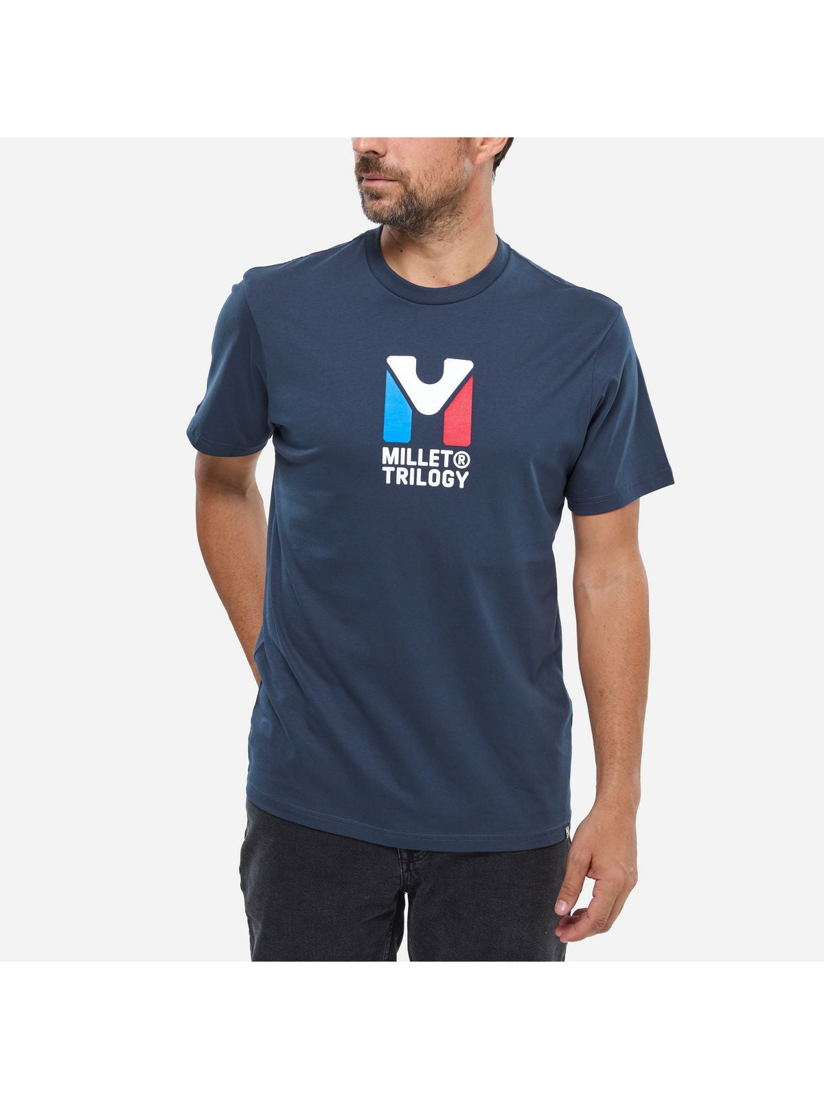 Koszulka męska MILLET Chamonix Tri Ts Ss M granatowa
