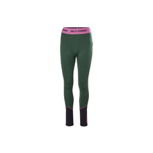 Legginsy damskie HELLY HANSEN W Lifa Merino Midweight Pant kolor zielony
